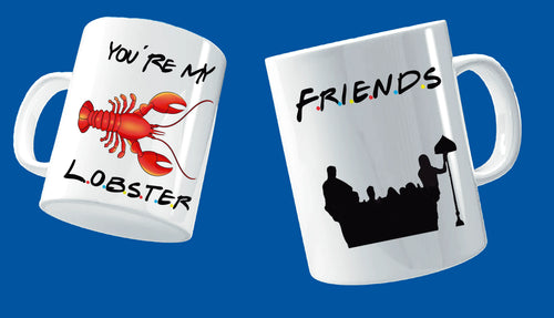 Caneca Friends serie de TV Personalizada exclusiva Leafar Club cine Collection